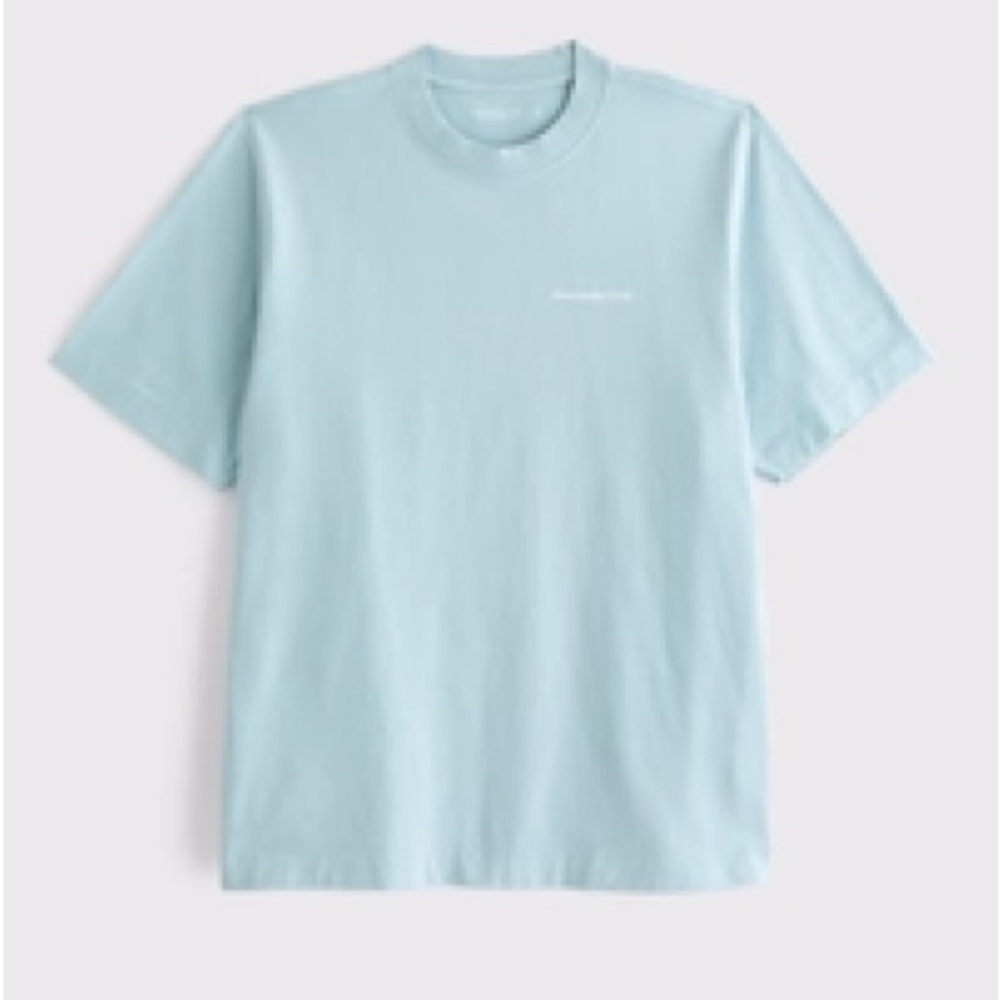 Abercrombie Men's
Premium Heavyweight Micro-Logo Tee